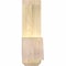 Ekena Millwork Eugene Rough Sawn Timber Gable Bracket, Douglas Fir, 72"W x 18"H x 6"D x 6"F, 6/12 Pitch GBW072X18X0606EUG00RDF - alternate 3